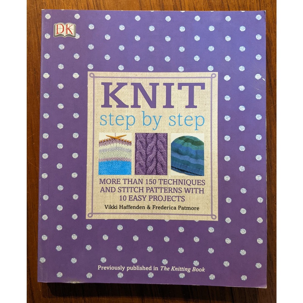 Knit Step by Step Pattern Book
